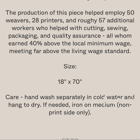 NWT Territory x Alltrue Table Runner - Picture 7 of 7